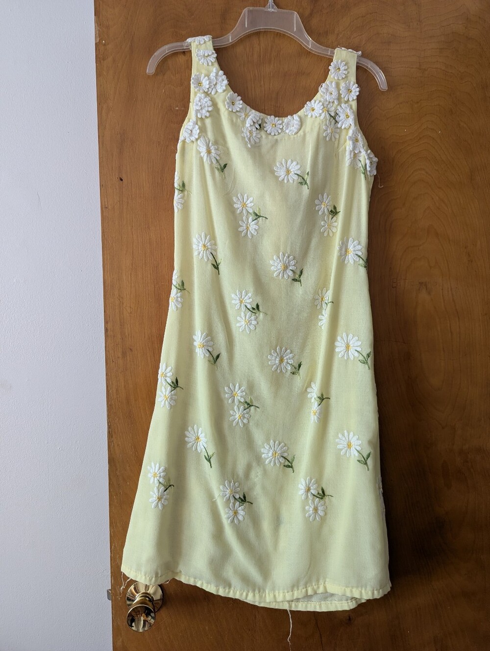 Vintage Yellow Daisy Sundress